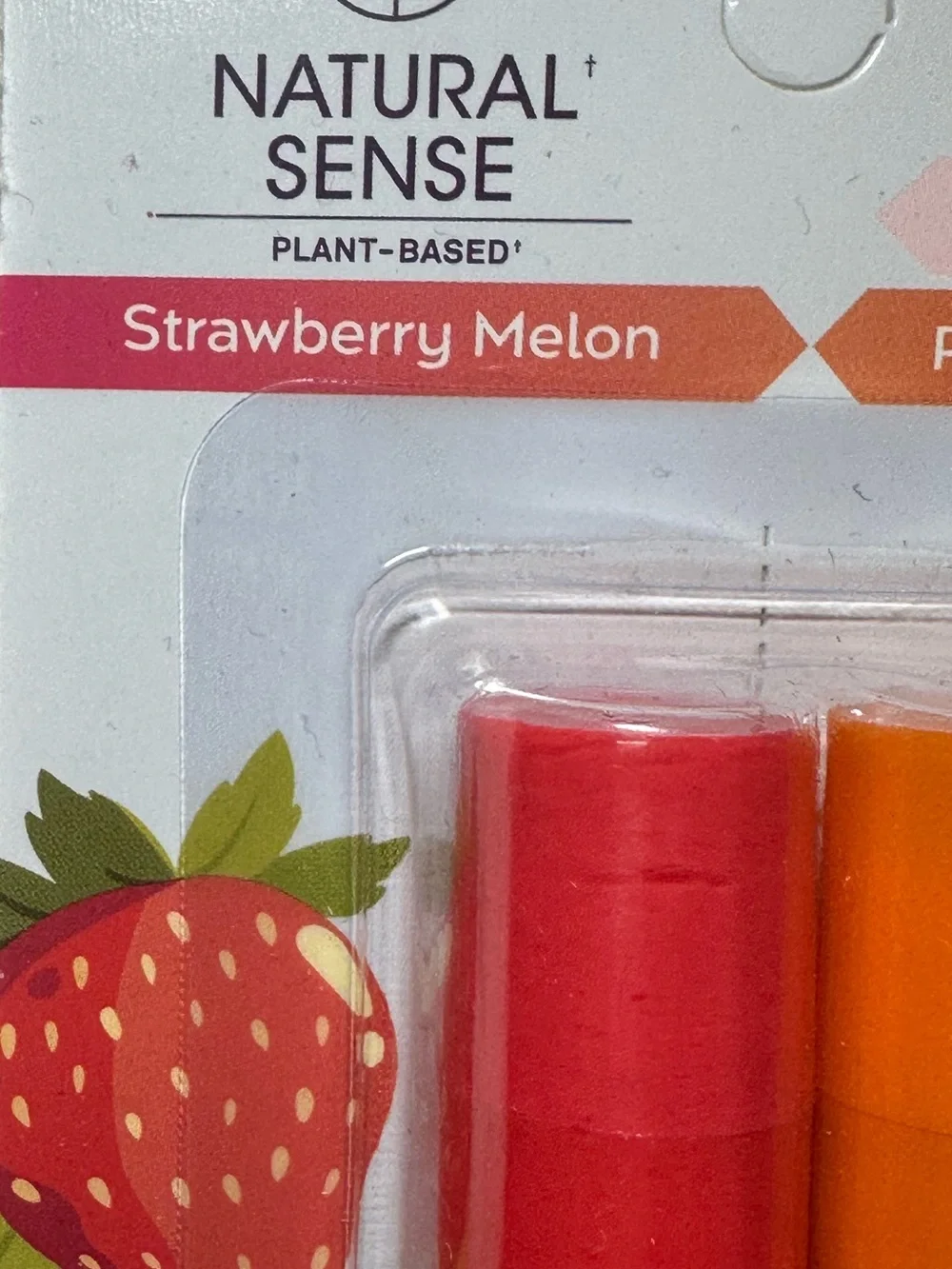 💋 Natural Sense Plant-Based 99.7% Natural Lip Balm Duo 💋